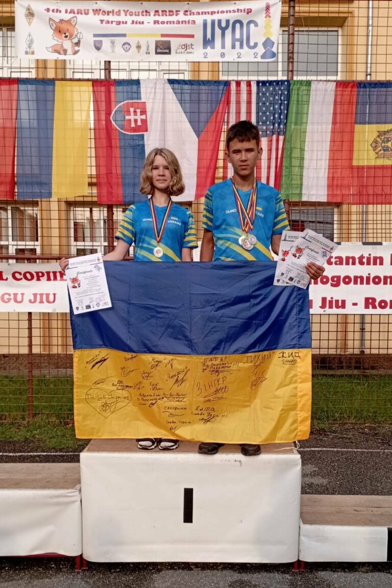 Вітаємо наших вихованців з перемогою на Чемпіонаті Світу зі спортивної радіопеленгації у м. Тіргу-Жіу, Румунія
