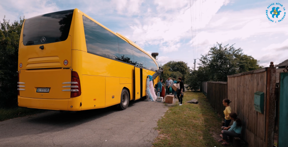 Озірщина… Знайомий жовтий автобус, і ми там, де важлива і потрібна  допомога