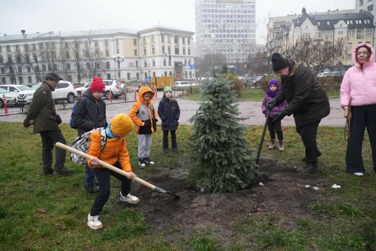 Ялинка, що росте разом із мріями: юні шашкісти подарували Палацу зимове диво!