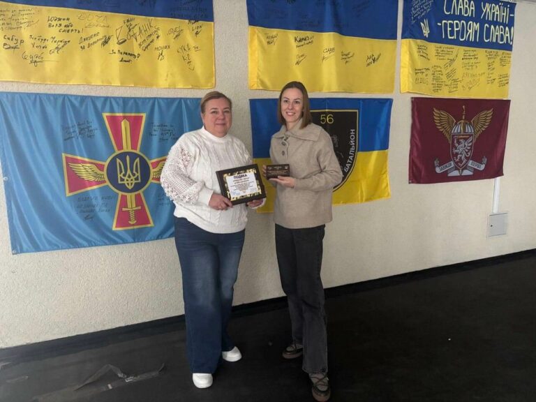 БФ “Милосердя та здоров’я” відзначив КПДЮ за підтримку Збройних сил України