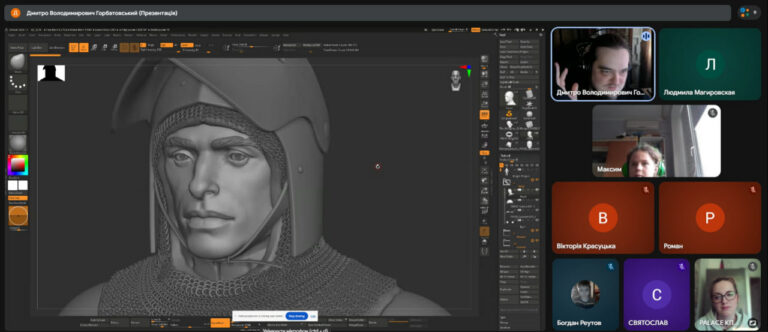 STEAM FEST: учасники опановували 3D-скульптинг у програмі ZBrush