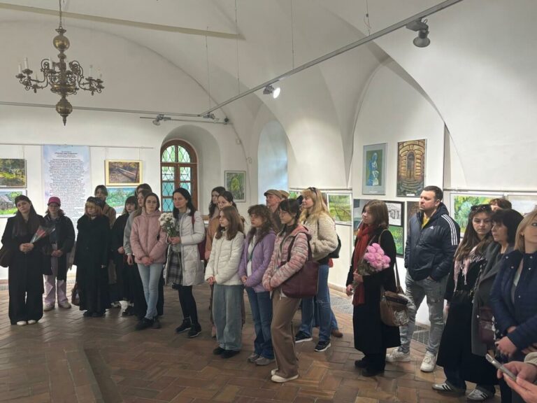 Відкриття виставки «Мистецькі мандри» у Софії Київській
