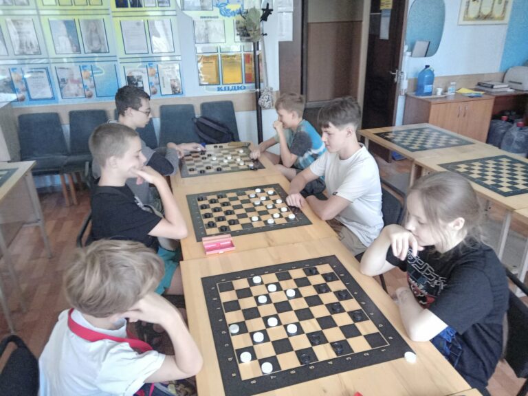 Відбувся серпневий навчально-тренувальний збір з шашок